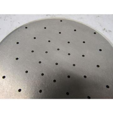 SS Contour Plate 45/8&#034; OD X 31/6&#034; Thick Pump