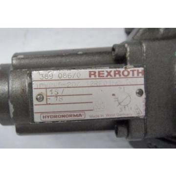 HYDRONORMA REXROTH 1PV2V520/12RE01MC70A1 HYDRAULIC  Pump