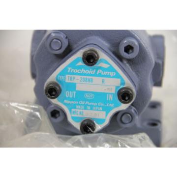 Nippon TOP208HBR Trochoid , Inlet Outlet Port Size 1/2 BSPT, MAX RPM 2500 Pump