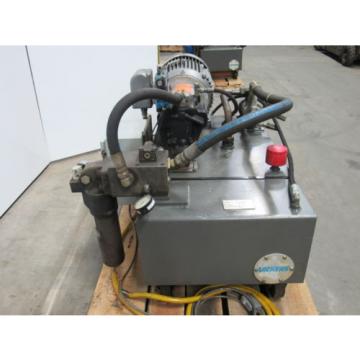 VICKERS T50PVE Hydraulic Power Unit 25HP 2000PSI 33GPM 70 Gal. Tank Pump