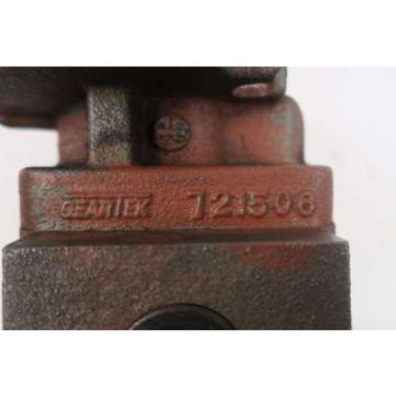 GEARTEK C SERIES SINGLE STAGE HYDRAULIC GEAR D548610 Pump