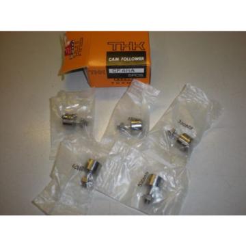 Lot of (5) THK Model CF4MA Cam Follower Bearings - NIB