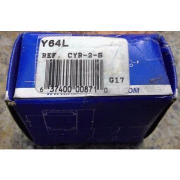 RBC Cam Follower Y64L 2.000&#034; OD x 0.6250&#034; ID, Yoke Type Sealed Cam Follower