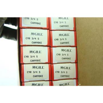 (10) McGill Cam Followers CYR 3/4 S