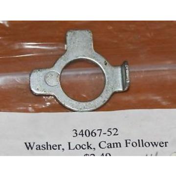 HARLEY 34067-52 CAM FOLLOWER LOCK WASHER GENUINE OEM NOS