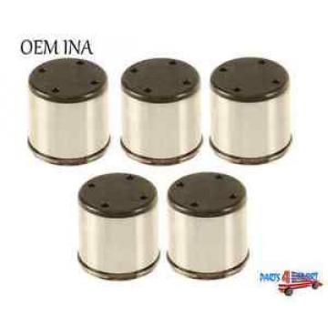 Audi Volkswagen Set of 5 Fuel Pump Cam Followers INA 06D109309C