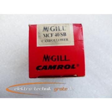 McGill MCF 40 SB Cam Follower &lt;ungebraucht&gt;