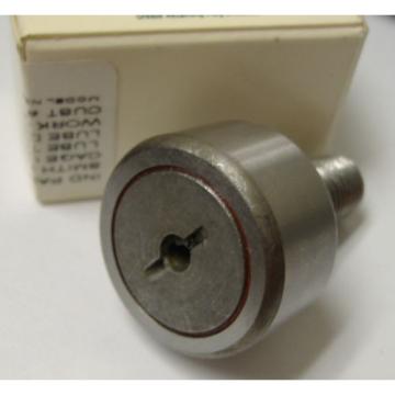 SMITH BEARING Cam Follower, Stud, Screwdriver Slot, Seal