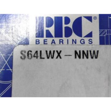 RBC S64LWX-NNW Cam Follower ! NEW !