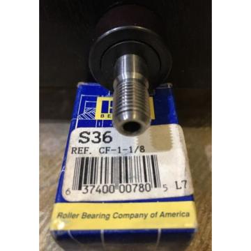 S36 RBC Bearings S-36 CF-1-1/8 Cam Follower