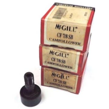 LOT OF 3 NIB MCGILL CF 7/8 SB CAM FOLLOWERS CF78SB