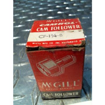 McGill Camrol CamFollower CF 1 1/4 - B  Cam Follower Bearing NIB