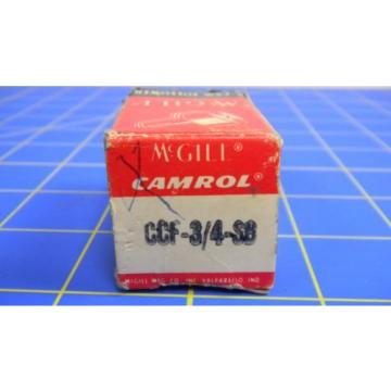 McGill, Camrol, Cam Follower, CCF-3/4-SB, NIB