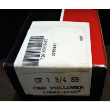 McGILL CAMROL CAM FOLLOWER LUBRI-DISC, CF 1 3/4 SB *NEW IN BOX* *FREE SHIPPING*6