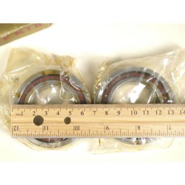 two Fafnir MM9108K super precision ball bearings 40mm x 68mm x 15mm