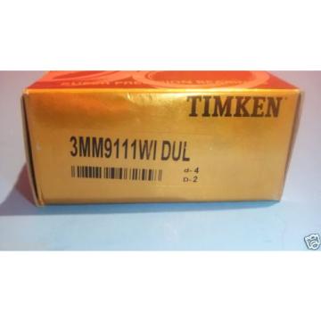 TIMKEN 3MM9111WIDUL 3MM9111WICRDUL SUPER PRECISION BEARINGS