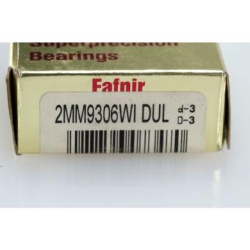 FAFNIR 2MM9306WI DUL SUPER PRECISION BEARING SET (PAIR) NEW IN BOX