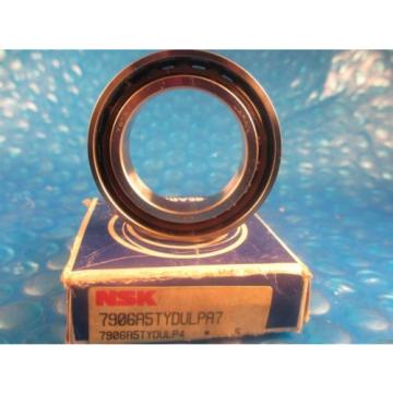 NSK  7906A5 DULP4, 7906A5DULP4, 7906 A5 Super Precision Angular Contact Bearing