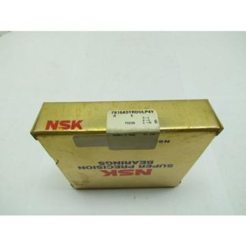 NSK 7916A5TRDULP4Y Super Precision Bearing 1/2 Set 1 Bearing