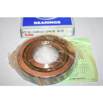 New NSK 45TAC100BSUC10PN7B Super Precision Bearing