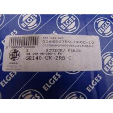 ELGIS GE140-UK-2RS PLAIN SPHERICAL BEARING BRAND NEW #3 SKF