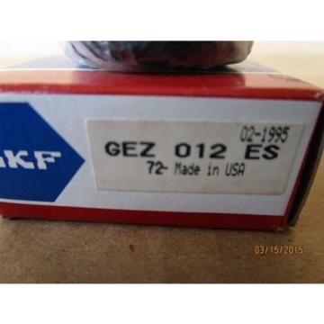 SKF GEZ0120ES, GEZ0120 ES, GEZ 012 ES, Unsealed Spherical Plain Bearing