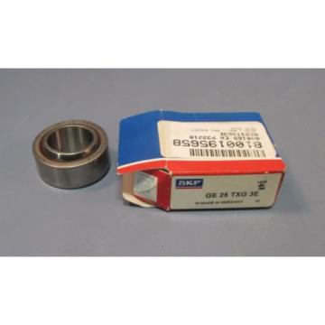 SKF GE 25 TXG 3E Spherical Plain Bearing 25mm Bore, 42mm OD Used