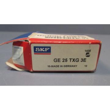 SKF GE 25 TXG 3E Spherical Plain Bearing 25mm Bore, 42mm OD Used