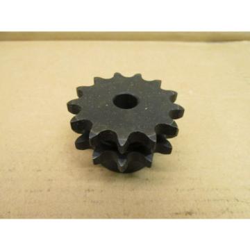 NIB MARTIN D40B13H DOUBLE ROW SPROCKET D 40B13 H 1/2&#034; PLAIN BORE 13 TOOTH