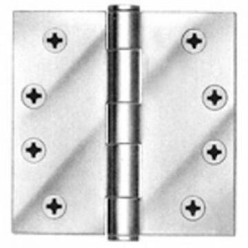 Tell Manufacturing HG100020 3-Pack 4-1/2 x 4-1/2-Inch Plain Bearing Door Hinges