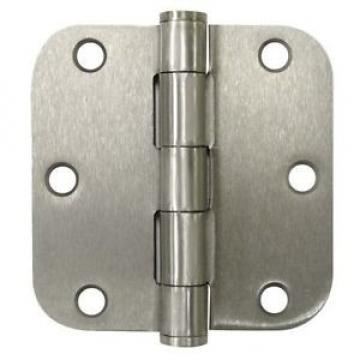 Deltana S35R5HD Satin Nickel 3.5&#034; x 3.5&#034; Plain Bearing 5/8&#034; Radius Corners