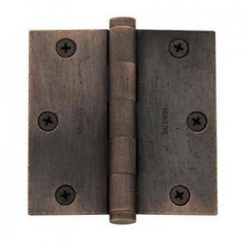 Baldwin 1035.I Plain Bearing Mortise Hinge Door Hinge 3 1/2 x 3 1/2 ;Distressed