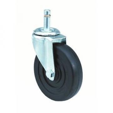 ER Wagner E.R. Wagner Stem Caster, Swivel, Polyolefin Wheel, Plain Bearing, 255