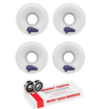 OJ III Skateboard Wheels Plain Jane Keyframe 58mm 87A W/ Bones Swiss Bearings