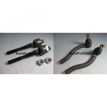 2 OUTER 2 INNER TIE ROD END FOR INFINITI G35 G37 07-11 2WD