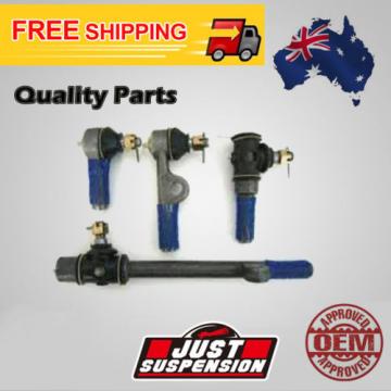 4 x Steering Tie Rod End Kit For Toyota Landcruiser 80 100 105 Series 4WD