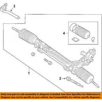 LAND ROVER OEM 03-12 Range Rover Steering Gear-Inner Tie Rod End QJB500060