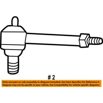 CHRYSLER OEM Steering Gear-Outer Tie Rod End 4762861AA