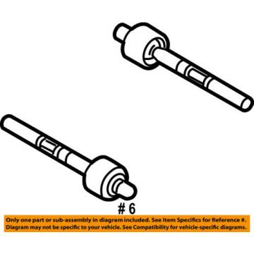 KIA OEM 14-15 Forte Steering Gear-Inner Tie Rod End 56540A7000