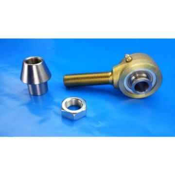 RH 3/4&#034;-16 x 5/8&#034; Bore, Chromoly Rod End, Heim Joints (Bung 1-1/2 x .120)  Flex