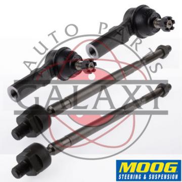 Moog New Outer &amp; Inner Tie Rod Ends Pair For Nissan Altima 0206 Maxima 04-08