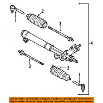 Hummer GM OEM 06-10 H3 Steering Gear-Inner Tie Rod End 25988407