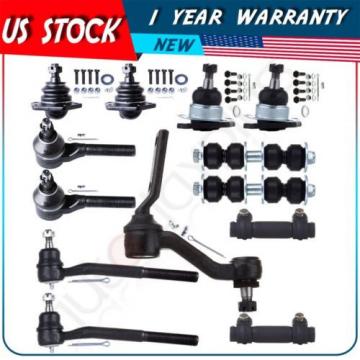 13 Pcs Front Suspension Ball Joints Tie Rod Ends for 1998-2002 GMC Jimmy 4WD