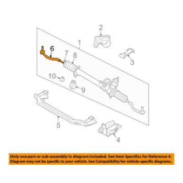 VOLVO OEM 03-11 XC90 Steering Gear-Outer Tie Rod End 31201229