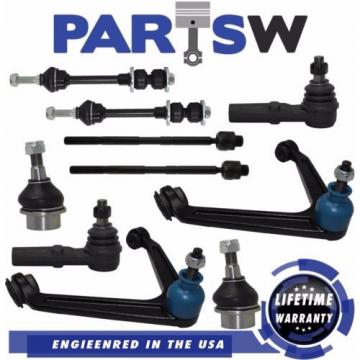 10 Pc Suspension Set For Dodge Ram 1500 02-05 Ball Tie Rod Ends Sway Life Warran