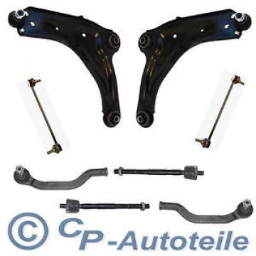 2x Control arm + Track rod end + Coupling rod front Renault Laguna II BG01