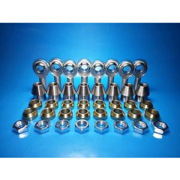 5/8 x 1/2  4-Link Rod End Kit,  w/ Cone Spacers, Heim Joints  (Bung 1-1/8 x.083}