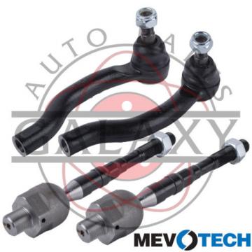 Mevotech Inner &amp; Outer Tie Rod Ends Pair Fits Frontier Xterra Pathfinder Equator