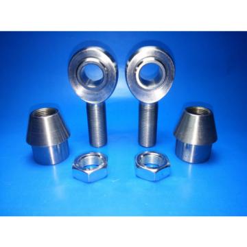 Panhard Bar Rod End kit 3/4 x 3/4 Bore Chromoly Heim Joints (Bung 1-1/2 x.120)