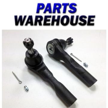 Two Outer Tie Rod Ends New Chevy Malibu Pontiac G6 Saturn Aura 1 Year Warranty